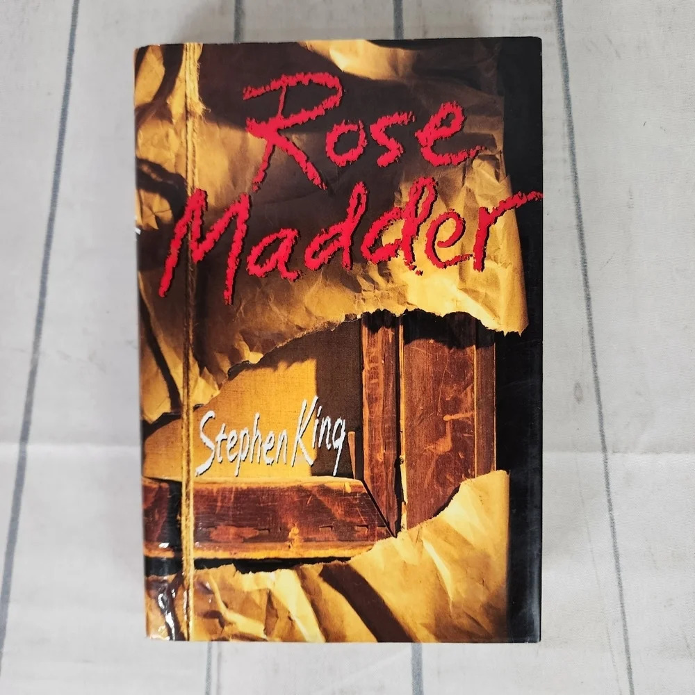Vintage 1995 Stephen King Rose  Madder Hardcover Novel 1st Edition